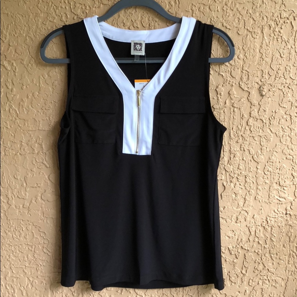 Anne Klein Sleeveless Blouse
